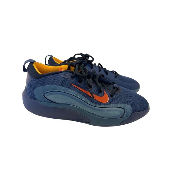 NEW! Nike ISoFly Big Kids Basketball Shoes Mystic Blue Sneakers Shoes Size 7 7Y - Picture 2 of 9